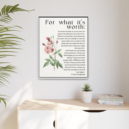 Custom Bedroom Quote Wall Art -  Personalized Inspirational Bedroom Wall Decor | Bedroom Quote Print | Motivational Wall Quote Art for Home