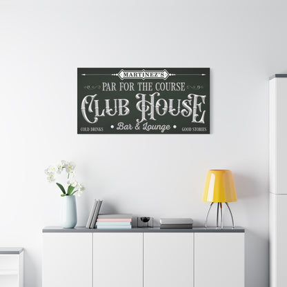 Personalized 19th Hole Signs | Custom Unique Golfing Decor | Clubhouse Signs for Golf Lovers | Perfect Outdoor & Indoor Golf Course Wall Art and Gifts