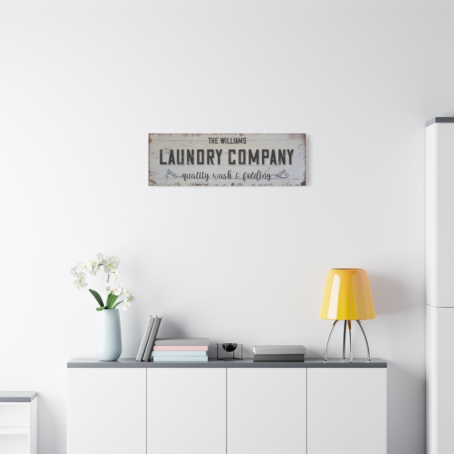 Customized Laundry Room Signs - Trendy Laundry Room Wall Art & Decor, Funny Posters, Minimalist Prints, Custom Signs, Wash Symbols, Typography, Home Decor for Apartments & Dorms Laundry