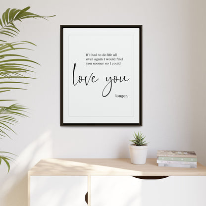 Personalized Bedroom Quote Wall Art - Custom Romantic Bedroom Quote Wall Art - Love Wall Art - Wedding & Newlywed Gift