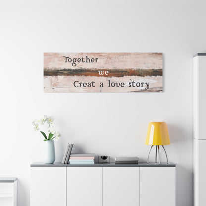 Personalized Master Bedroom Signs - Custom Romantic Rustic Framed Canvas Wall Art for Master Bedroom - Wedding & Anniversary Gift, Over Bed Decor for Spring Home & Farmhouse Bedroom