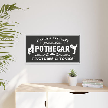 Vintage Halloween Apothecary Sign | Personalized Witch Decor, Elixirs & Tonics Wall Art, Farmhouse Halloween & Apothecary Cabinet Sign, Rustic Medicine Cabinet Sign, Halloween Home Decor, Gift for Witches & Apothecary Enthusiasts