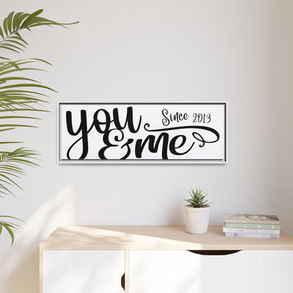 Custom Master Bedroom You and Me Sign for Wedding Anniversary Gift, Personalized Couple’s Gift, Above the Bed Sign, Couple Bedroom Wall Decor, Farmhouse Style Spring Home Decor, Bedroom Quotes & Couple Home Wall Art