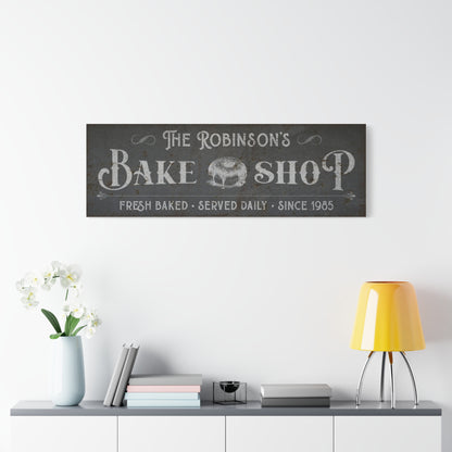 Custom Rustic Vintage Bakery Farmhouse Sign | Personalized Baking Decor | Fresh Bread & Cake Shop Wall Hanging | Custom Farm Home & Baker Sign