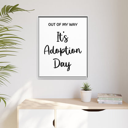 Custom Adoption Day Sign - Personalized Adoption Day Sign - Template for It’s Adoption Day or Gotcha Day - Adoption or Foster Care Finalization Ceremony Celebration