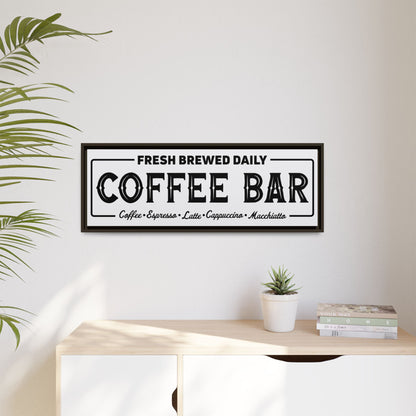 Coffee Bar SVG Design Bundle | Custom Canvas Wall Art | Rustic Décor | DXF, PNG, and Cricut Compatible for DIY Projects