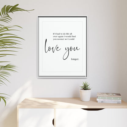 Personalized Bedroom Quote Wall Art - Custom Romantic Bedroom Quote Wall Art - Love Wall Art - Wedding & Newlywed Gift