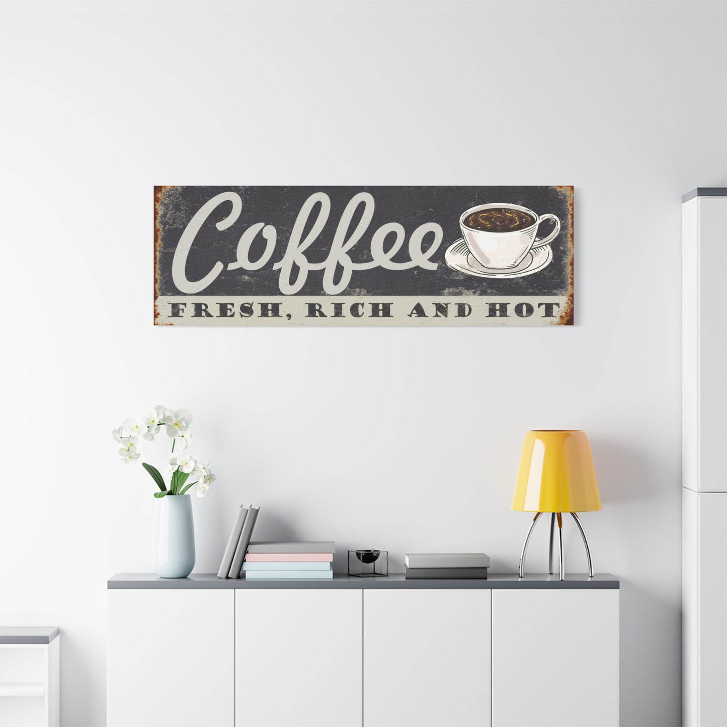 Personalized Coffee Bar Sign - Custom Vintage Coffee Shop Sign - Rustic Coffee Bar Wall Decor - Antique Coffee Station Sign - Outdoor Coffee Sign - House Coffee Art