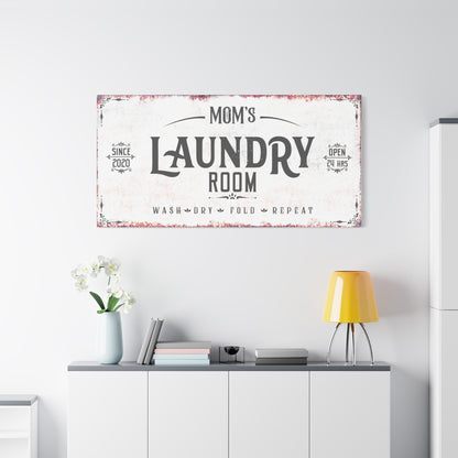 Personalized Laundry Room Signs - Custom Laundry Decor, Wash Dry Fold Posters, Funny Laundry Quotes, Farmhouse Wall Art, Laundry Room Prints, Laundry Help Signs for Home and Utility Room