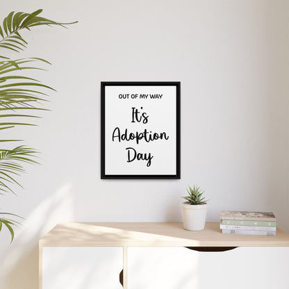 Custom Adoption Day Sign - Personalized Adoption Day Sign - Template for It’s Adoption Day or Gotcha Day - Adoption or Foster Care Finalization Ceremony Celebration
