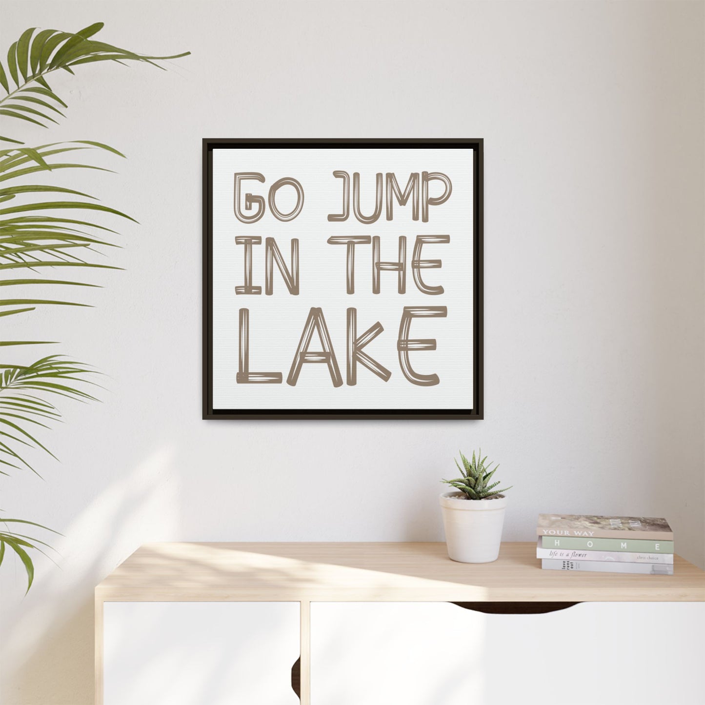 Custom Lake House Signs - Personalized Lake House Decor, Nautical Wall Art, Minimalist Lake Life Print, Housewarming Gift, Beach House and Cottage Wall Art, Sailboat and Sunset Sign for Living Room, Entryway, and Dining Room