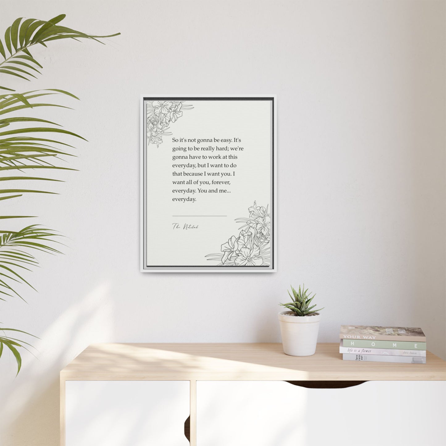 Custom Master Bedroom Sign Wall Decor Note | Personalized Inspirational and Famous Quotes | Minimalistic Prints, Literary Art | Unique Gifts for Home, Him & Her | Hanging Prints | Motivational Artwork | Musical Gifts