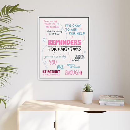 Custom Bedroom Quote Wall Art | Personalized Positive Motivational Art | Inspirational Poster for Dorm Decor