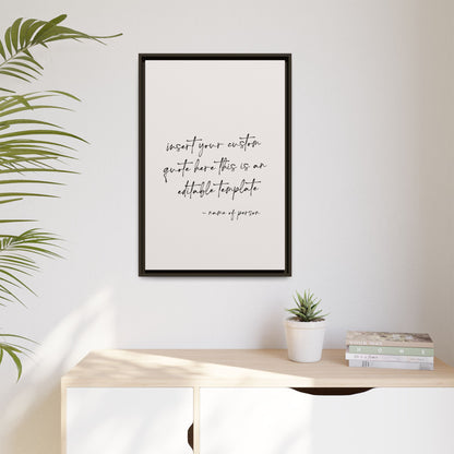 Personalized Bedroom Quote Wall Art - Custom Bedroom Wall Art Quote  - Calligraphy Print - Modern Minimalist Wall Art - Gift for Home Décor