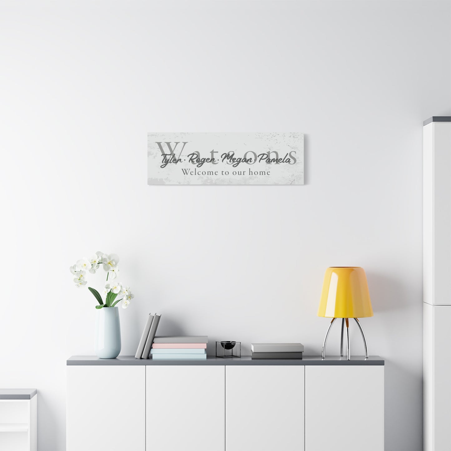 Custom Family Name Sign with Kids' Names - Personalized Rustic Family Name Sign Art for Living Room, Bedroom, or Porch - Great Gift for Weddings, Anniversaries