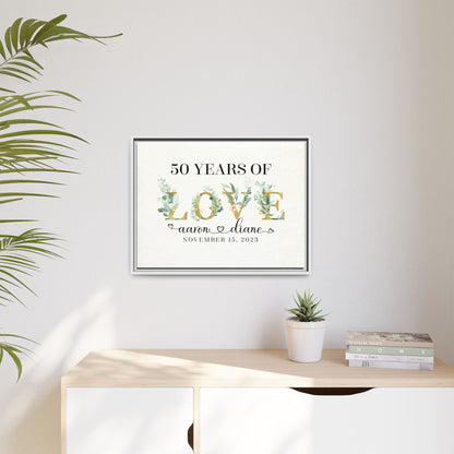 Personalized Anniversary Signs - Couple Names Heart Print, Custom Printable Wall Art, Romantic Valentine’s Day, Anniversary, Wedding Gift, Engagement Present, Name Print for Bedroom Décor