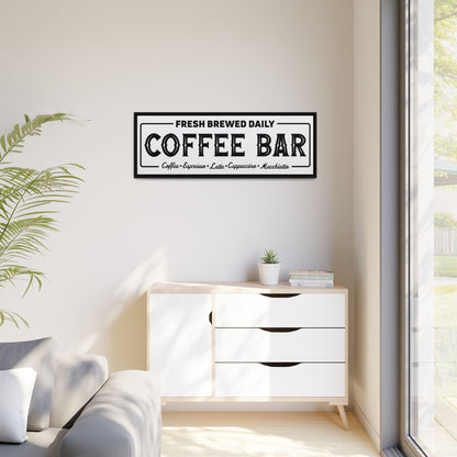 Coffee Bar SVG Design Bundle | Custom Canvas Wall Art | Rustic Décor | DXF, PNG, and Cricut Compatible for DIY Projects