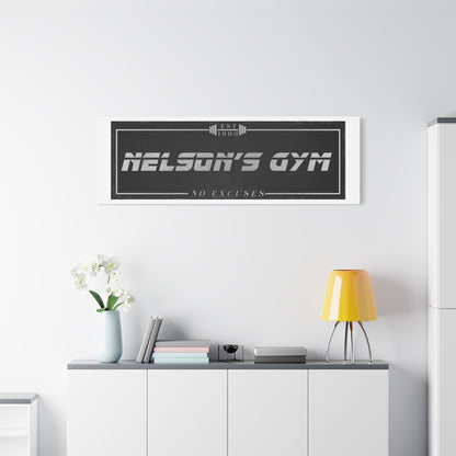 Personalized Home Gym Sign - Custom Fitness Wall Art for CrossFit, Weightlifting, and Lifting Enthusiasts, Unique Gym Decor for Workout Spaces