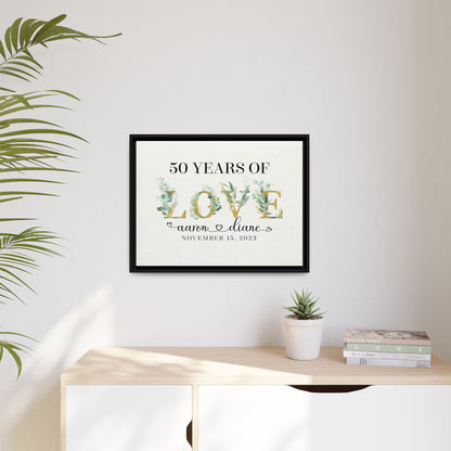 Personalized Anniversary Signs - Couple Names Heart Print, Custom Printable Wall Art, Romantic Valentine’s Day, Anniversary, Wedding Gift, Engagement Present, Name Print for Bedroom Décor