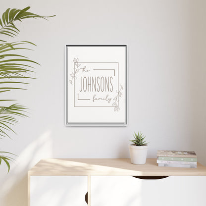 Custom Monogram Family Last Name Sign - Personalized Established Name Monogram - Initial Monogram for Wedding, Anniversary - Mini Rustic Family Name Wall Décor