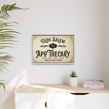 Custom Apothecary Signs Wall Art - Personalized Vintage Spooky Witch Decor, Bathroom Sign, Farmhouse Halloween Wall Art, Halloween Party, Spells & Potions Sign
