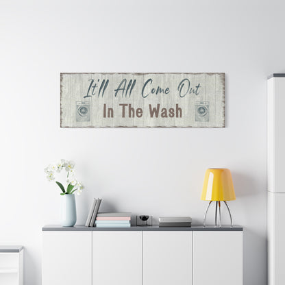 Personalized Laundry Room Sign - Custom Laundry Room Wall Sign, Inspirational Quote, Rustic Laundry Decor, Printable Wall Art, Housewarming & Bridal Shower Gift