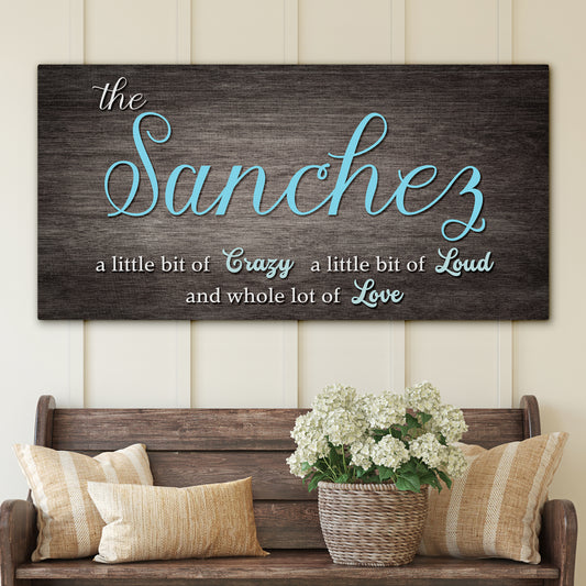 Custom Family Last Name Sign - Personalized Family Last Name Sign - Wall Decor for Farmhouse, Lake House, Beach House - Perfect Gift for Couples, Parents, Grandparents