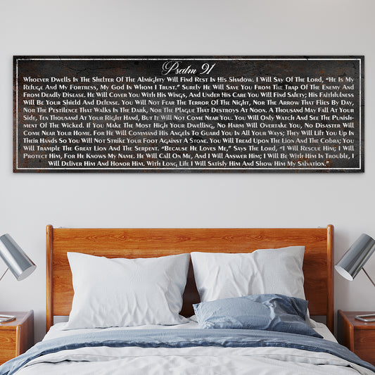 Prsonalized Bedroom Quote Wall Art - Custom Bedroom Quote Wall Art for Farmhouse, Lakehouse & Resort Rooms - Family, Faith & Love Canvas Prints for Living Room, Nursery Rooms, or Gifts
