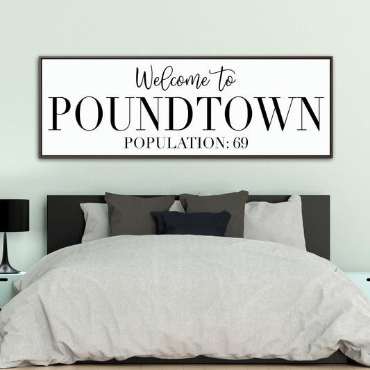 Personalized Master Bedroom Sign